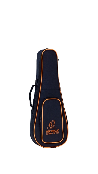 Ortega Economy Series Sopranino-Ukulele-Bag - Black/Orange