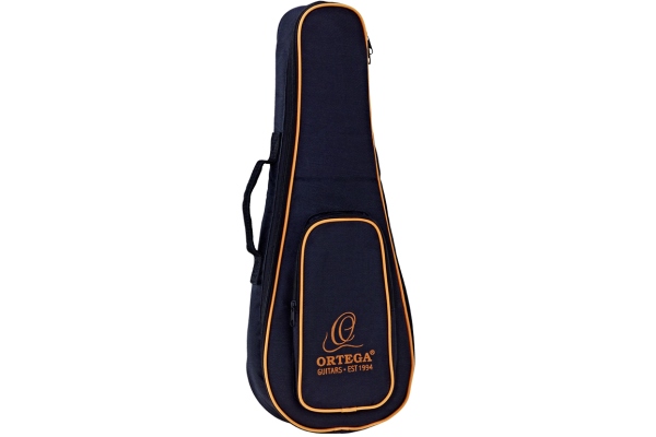 Ortega Economy Series Soprano-Ukulele-Bag - Black/Orange