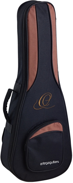 Ortega Pro Series Baritone-Ukulele-Bag - Brown/Black
