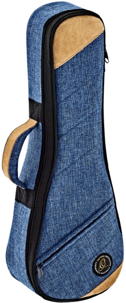 Ortega Softcase for Soprano Ukuleles - Ocean Blue