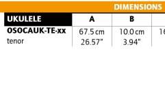 Husă Ukulele Ortega Softcase for Tenor Ukuleles - Mocca