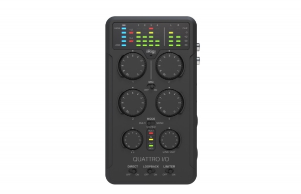 Ik multimedia irig pro quattro i/o