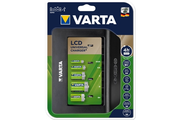 LCD Universal Charger+