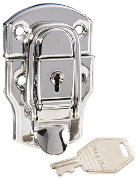 Adam Hall 1905 Drawbolt medium chrome-plated lockable