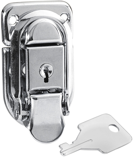 Adam Hall 1907 Drawbolt Small Nickel-Plated lockable