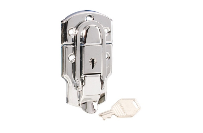 Încuietoare Adam Hall 1912 Drawbolt large chrome-plated lockable
