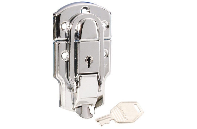 Încuietoare Adam Hall 1912 Drawbolt large chrome-plated lockable