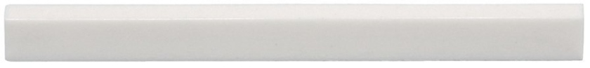 Partsland Saddle plastic Roughly cut Alb