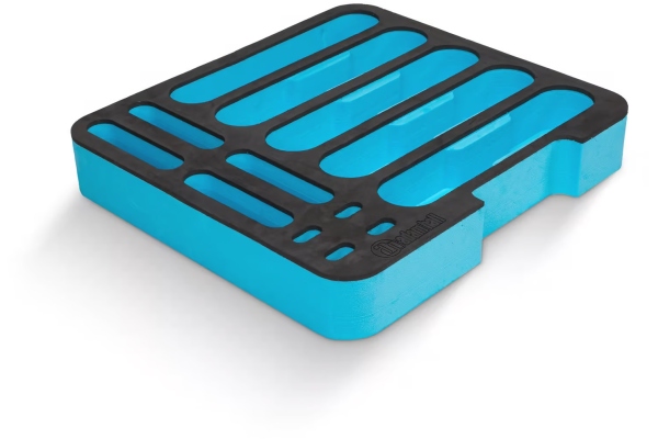 Adam Hall 87402 MI Microphone Foam Inlay for 2U Rack Drawer