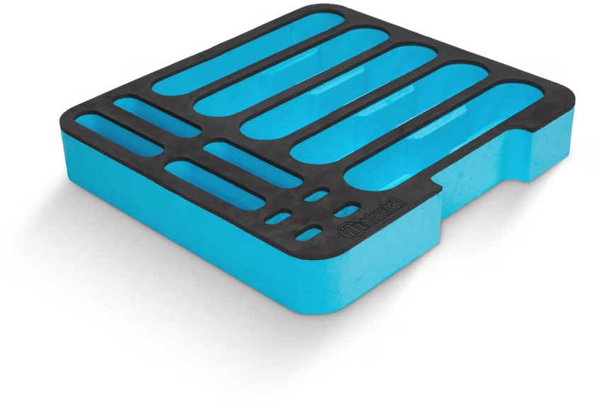 Adam Hall 87402 MI Microphone Foam Inlay for 2U Rack Drawer