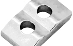 Inserție prăguș blocabil Floyd Rose  FR7NCBCP - 7-String Center Nut Clamping Block - Chrome