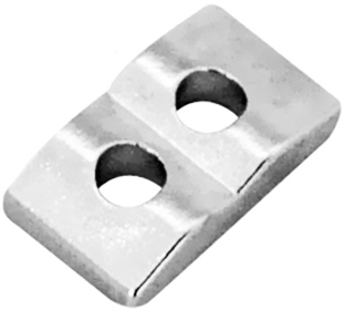 Floyd Rose FR7NCBSCP - 7-String Center Nut Clamping Block - Satin Chrome