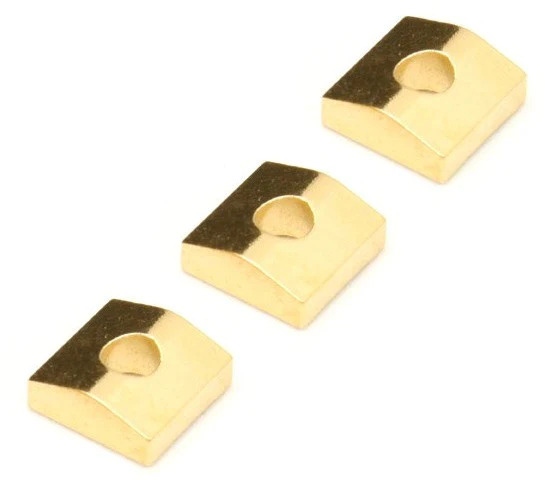 Floyd Rose FR1NCBG - 1000 Series / Special Nut Clamping Blocks (3 pcs) - Gold