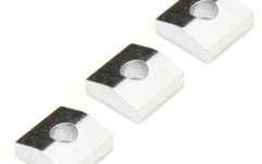 Inserții prăguș blocabil Floyd Rose  FR1NCBSC - 1000 Series / Special Nut Clamping Blocks (3 pcs) - Satin Chrome