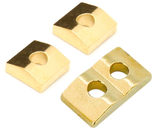 Floyd Rose FR7NCBG3P - 7-String Nut Clamping Blocks (3 pcs) - Gold