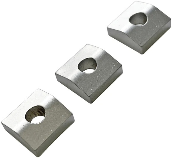 Floyd Rose FRXNCBASP - FRX Nut Clamping Blocks (3 pcs) - Antique Silver