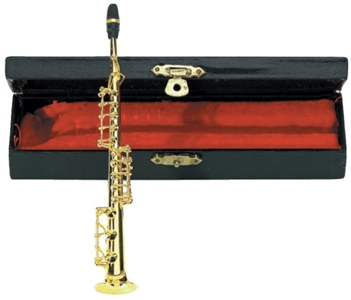 Gewa Instrument miniatura Saxofon Sopran 15 cm