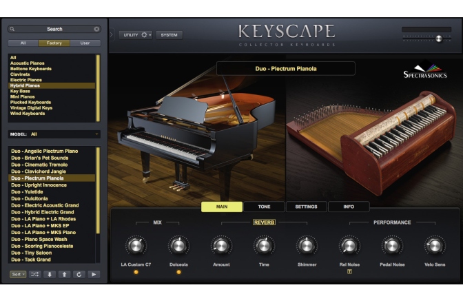 Instrument virtual Spectrasonics Keyscape
