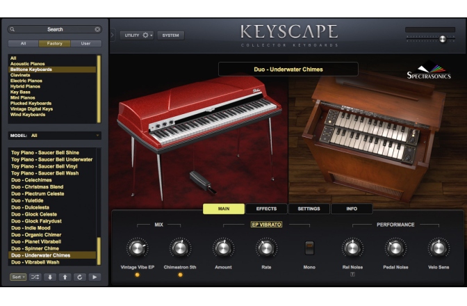 Instrument virtual Spectrasonics Keyscape