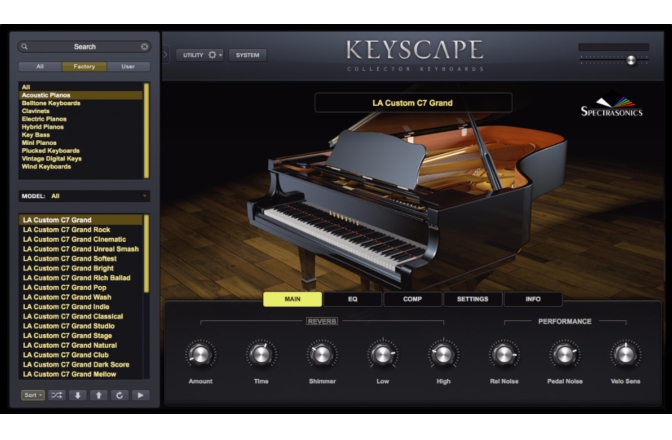 Instrument virtual Spectrasonics Keyscape