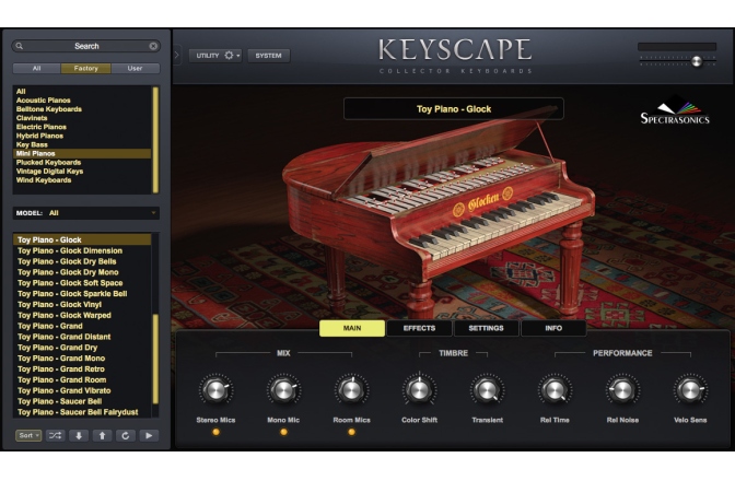 Instrument virtual Spectrasonics Keyscape