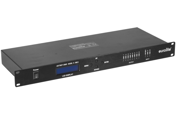 Interfață Art-Net DMX Eurolite Art-Net/DMX Node 8 MK2