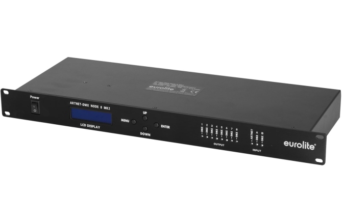 Interfață Art-Net DMX Eurolite Art-Net/DMX Node 8 MK2