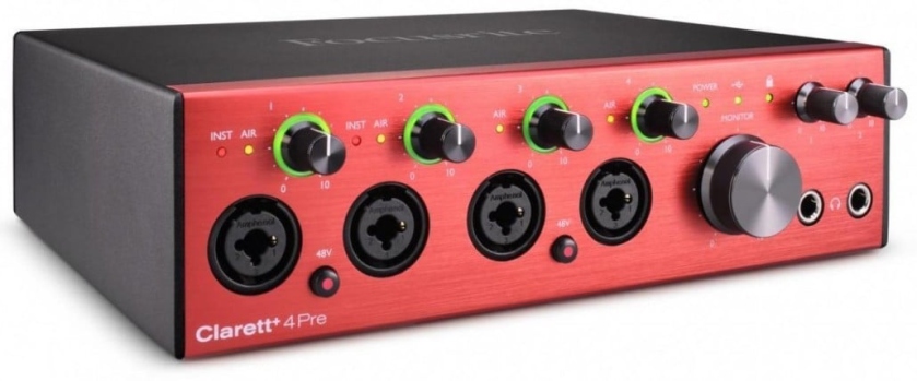Focusrite Clarett+ 4Pre