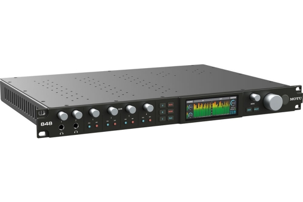 MOTU 848 Thunderbolt4 / USB4 28 x 32 full-rack unit with DSP