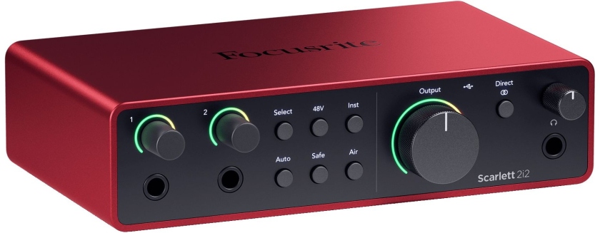 Focusrite Scarlett 2i2 4th Gen