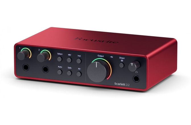 Interfață Audio USB Focusrite Scarlett 2i2 4th Gen