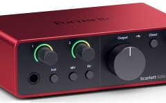 Interfață Audio USB Focusrite Scarlett Solo 4th Gen