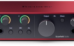 Interfață Audio USB Focusrite Scarlett Solo 4th Gen
