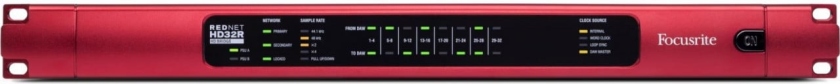 Focusrite RedNet HD32R-Interfata Pro Tools 32x32 cu Dual PSU