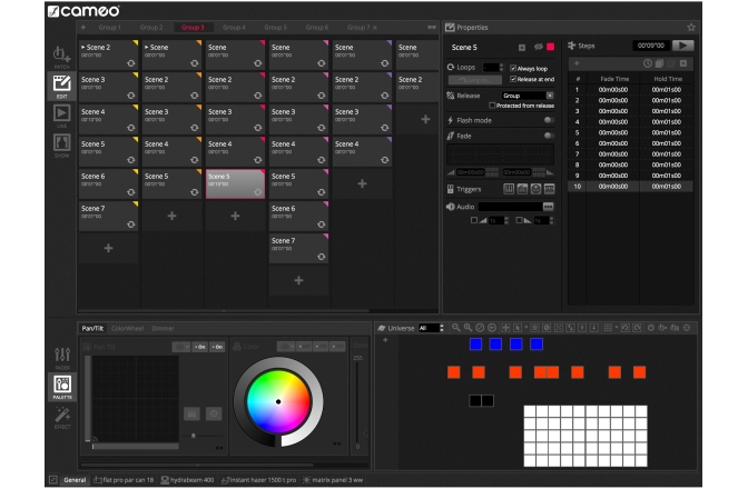 Interfață de control DMX Cameo DVC CUE