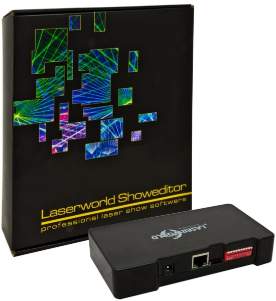 Laserworld ShowNET incl. Showeditor Lasershow Software