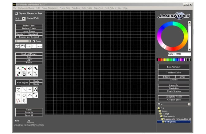 Interfață Laser de Rețea Laserworld ShowNET incl. Showeditor Lasershow Software