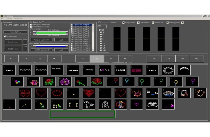 Interfață Laser de Rețea Laserworld ShowNET incl. Showeditor Lasershow Software