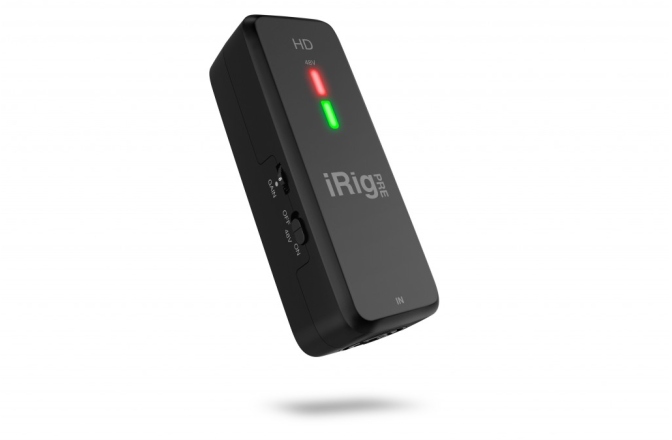 Interfață microfon IK Multimedia iRig Pre HD