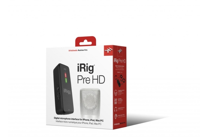 Interfață microfon IK Multimedia iRig Pre HD