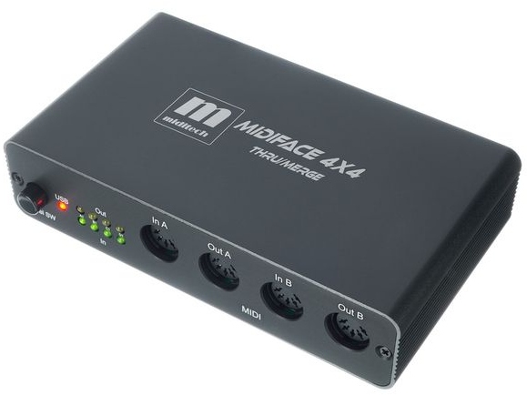 Miditech MIDI face 4x4 Thru/Merge