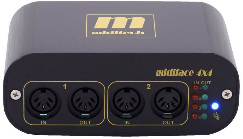 Interfata MIDI USB Miditech MidiFace 4x4