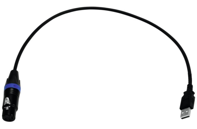 Interfață USB DMX Eurolite USB-DMX512 PRO Cable Interface