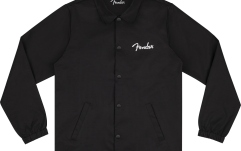 Jachetă Fender Spaghetti Logo Coaches Jacket Black XXL
