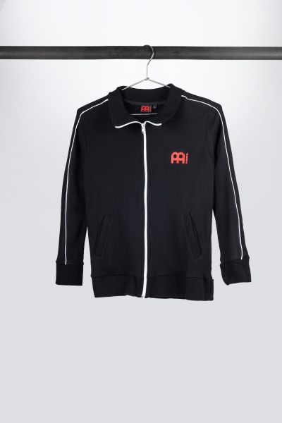 Meinl Black training jacket with logo on left chest and back