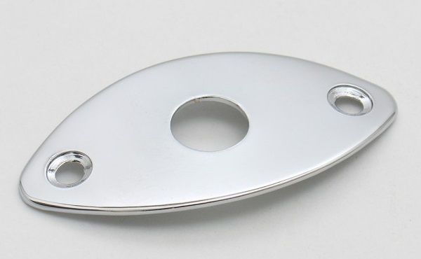 Goeldo Jack Plate Oval 2-hole Ch