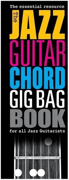 JAZZ GUITAR CHORD GIG BAG BOOK GTR BK