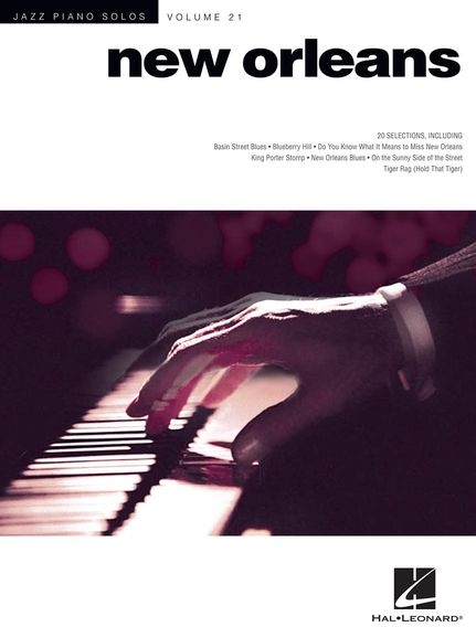 JAZZ PIANO SOLOS VOLUME 21 NEW ORLEANS JAZZ PF BK