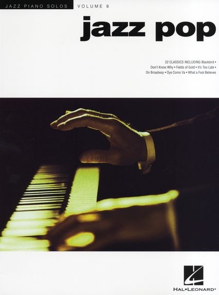JAZZ PIANO SOLOS VOLUME 8 JAZZ POP PIANO SOLO SONGBOOK PF BK