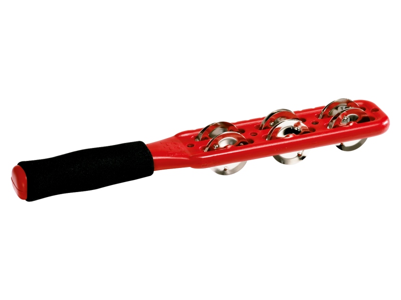 Meinl Professional Series Jingle Stick - Red/Nickel-plated Steel Jingles